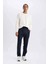 Fit Sporcu Jogger Eşofman Altı Slim Fit Dar Kesim Standart Paça Skuba Dalgıç Kumaş Beli Lastikli E3931AX24WN 3