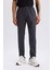 DeFactoFit Sporcu Jogger Eşofman Altı Slim Fit Dar Kesim Standart Paça Skuba Dalgıç Kumaş Beli Lastikli Düz Paça E3930AX24WN 4