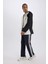 Fit Sporcu Jogger Eşofman Altı Standart Fit Standart Paça Skuba Dalgıç Kumaş Beli Lastikli Düz Paça E3932AX24WN 4