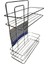 Banyo Duş Rafı Şampuanlık İkili - Krom - 10X28X35cm 1