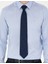 Erkek Koyu Mavi Slim Fit Uzun Kollu Basic Gömlek 50286102-VR032 6