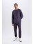 DeFactoFit Standart Fit Bisiklet Yaka Kalın Sweatshirt Y4531AZ24AU 2