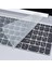 Macbook Notebook Laptop Klavye Koruyucu Toz Leke Sıvı Geçirmez Mat Şeffaf Silikon 15 Inç 17 Inç 1