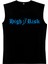 Yüksek Risk Siyah Erkek Kesik Kol / Kolsuz T-Shirt 2