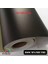 Satin Mat Siyah Kendinden Yapışkanlı Hava Kanallı Kapı Direk Folyosu 100 cm x 1METRE 1