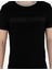Erkek Siyah Slim Fit Bisiklet Yaka Triko Tişört 50288086-VR046 6