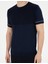 Erkek Lacivert Slim Fit Bisiklet Yaka Triko Tişört 50288117-VR033 6