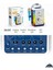 Çocuklar Için Hoparlörlü Bluetooth Özellikli LED Işıklı Karaoke Mikrofonlu Taşınabilir Müzik Kutusu Çok Renkli 4