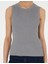 Kadın Gri Melanj Ex. Slim Fit Triko Bluz 50288575-VR086 6