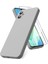 Samsung Galaxy A06 Kılıf Kamera Korumalı Yumuşak Renkli Silikon + 9h Ekran Koruyucu Cam 2in1 Set 1