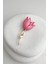 Beyaz Lale Broş (En:2,5 cm Boy:7 Cm) 1