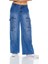 Wide-Leg Kargo Jean Pantolon 4