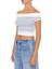 F21 Çizgili Crop Bluz 1