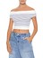 F21 Çizgili Crop Bluz 2