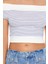 F21 Çizgili Crop Bluz 5