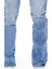 Yıldız Desenli Skinny Jean Pantolon 3