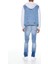 Yıldız Desenli Skinny Jean Pantolon 4