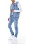 Yıldız Desenli Skinny Jean Pantolon 5