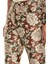 Jakarlı Çiçekli Slim-Fit Pantolon 4