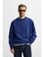 Erkek Yumuşak Dokulu Içi Polarlı Rahat Kalıp Sweatshirt 1