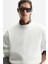 Erkek Yumuşak Dokulu Içi Polarlı Rahat Kalıp Sweatshirt 3