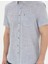 Erkek Lacivert Regular Fit Kısa Kollu Gömlek 50289394-VR033 6