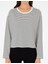 Kadın Ekru Regular Fit Sweatshirt 50290987-Vr019 6