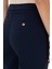 Kadın Lacivert Pantolon (Kanvas-Chino) 50290404-VR033 6