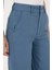 Kadın Koyu Mavi Pantolon (Kanvas-Chino) 50290859-VR032 6