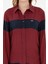 Kadın Bordo Gömlek Desenli 50291099-VR014 6