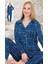 Kadın Pijama Takımı Interlok Pamuklu Kumaş Geniş Kalıp 1