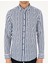 Erkek Lacivert Slim Fit Uzun Kollu Gömlek 50292143-VR033 6