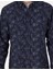 Erkek Lacivert Slim Fit Uzun Kollu Gömlek 50292130-VR033 6