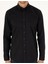 Erkek Siyah Regular Fit Uzun Kollu Gömlek 50292553-VR046 6