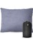 Kamp Yastığı, Seyahat Yastığı Silikon Elyaf Dolgulu Hafif Boyun Yastığı 35 x 50 cm Polar Antrasit 1