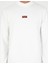 Erkek Beyaz Regular Fit Sweatshirt 50293256-VR013 6