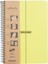 Infinity Primary Serisi, A4, 5 Konulu (4 Kareli, 1 Çizgili) 150 Yaprak Pp Kapaklı Spiralli Defter, Sarı 2