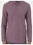 Erkek Mor Slim Fit Uzun Kollu Gömlek 50293756-VR038 6