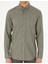 Erkek Haki Slim Fit Uzun Kollu Gömlek 50293756-VR027 6