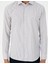 Erkek Kahverengi Çizgili Slim Fit Uzun Kollu Gömlek 50294159-VR029 6