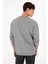 Erkek Gri Melanj Sweatshirt 50295148-VR086 6