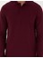 Erkek Bordo Slim Fit Basic Sweatshirt 50294438-VR014 6