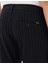 Erkek Lacivert Slim Fit Çizgili Kanvas Pantolon 50295931-VR033 6