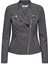 Onlava Faux Leather Bıker Otw Noos Antrasit 1