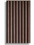 Pro Akustik Ahşap Duvar Paneli Doğal Ceviz 30X60 cm - Kompozit & Keçe | Ses ve Isı Yalıtımı 2