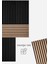 Pro Akustik Ahşap Duvar Paneli Antik Meşe 6 Adet 30X60 cm - Kompozit & Keçe | Ses ve Isı Yalıtımı 5