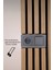 Mega Akustik Ahşap Duvar Paneli Ceviz 60X280 cm - 1.sınıf Mdf & Keçe | Ses ve Isı Yalıtımı 4