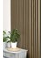 Mega Akustik Ahşap Duvar Paneli Yeni Teak 60X280 cm - 1.sınıf Mdf & Keçe | Ses ve Isı Yalıtımı 2