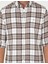 Erkek Kahverengi Ekose Slim Fit Uzun Kollu Gömlek 50296895-VR029 6