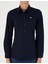 Kadın Lacivert Slim Fit Uzun Kollu Gömlek 50299610-VR033 6